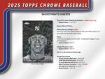 2025 Topps Chrome Baseball Hobby Jumbo Box - Image 8