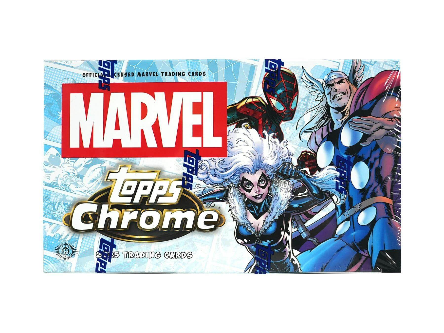 TM-25TPSCHMAR-HB1 2025 Topps Chrome Marvel Hobby Box - Image 1