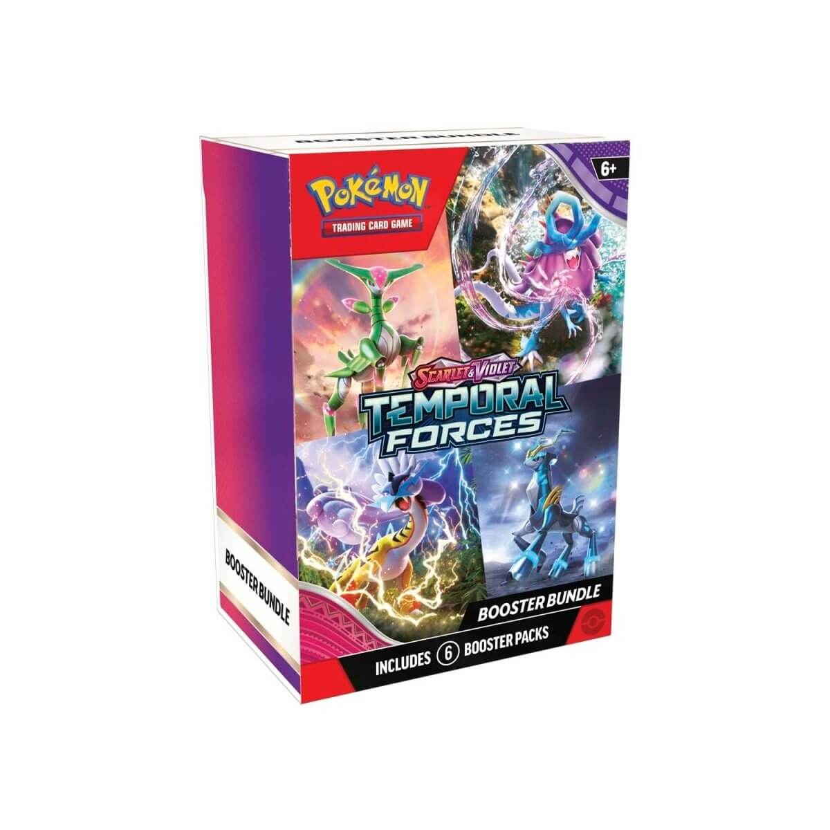 TM-POKSVTF-BB1 Pokemon TCG: Scarlet & Violet (SV05) Temporal Forces Booster Bundle - Image 1