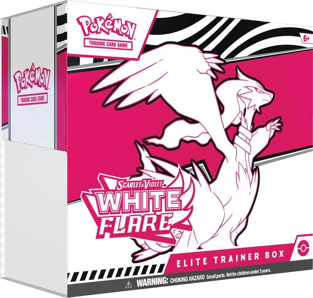 WhiteFlareETB Pokemon TCG: Scarlet & Violet (SV10.5) White Flare Elite Trainer Box - Image 1
