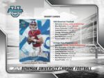 2025 Bowman University Chrome Football 7-Pack Blaster Box - Image 4