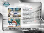 2025 Bowman University Chrome Football 7-Pack Blaster Box - Image 9