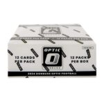 2024 Panini Donruss Optic Football Jumbo Value Fat 12-Pack Box (Green Velocity)