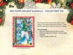 2025 Topps Holiday Baseball 3-Tin Box - Image 3