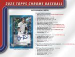 2025 Topps Chrome Baseball Breaker Delight Box - Image 8