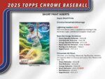 2025 Topps Chrome Baseball 7-Pack Blaster Box - Image 10