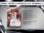 2025 Topps Chrome Black Baseball Hobby Box - Image 8