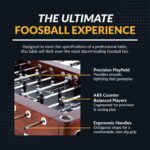 Hathaway Millennium 55-in Foosball Table BG2035 - Image 2