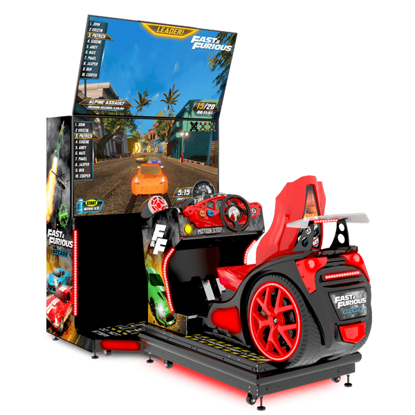 Fast_Furious_Arcade_Motion_Single Raw Thrills Fast & Furious Arcade Motion - Image 1