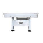 Hathaway Alpine 8-ft Outdoor Pool Table – White with Blue Felt BG3147 - Image 3