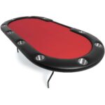 BBO Poker Tables Aces Pro Folding Poker Table 10 Person - Image 3