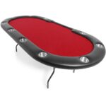 BBO Poker Tables Aces Pro Folding Poker Table 10 Person - Image 4