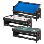 Fat Cat Original Pockey 7ft Black 3 in 1 Multi Game Table - Image 3
