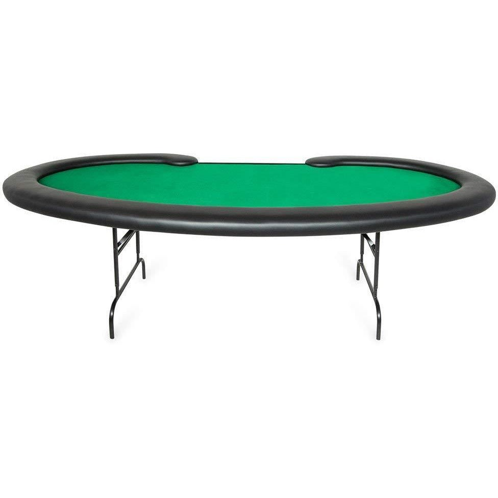 prestige-felt-green_5f936c93-5069-4796-9695-3084b935ab57-1 BBO Poker Tables Prestige Folding Poker Table 10 Person - Image 1